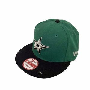 Men’s New Era NHL Dallas Stars Snapback Hat Green Black